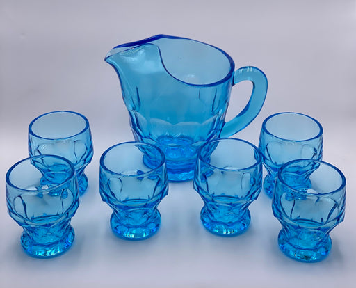 Mosser Glass 'Georgian' Tumbler in 'Spring Blue' image 1