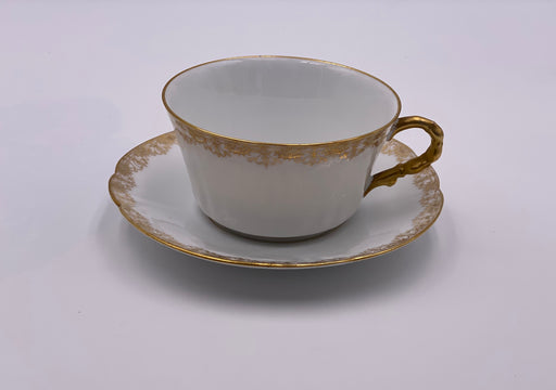 Vintage 'D & Co.' L. Bernardaud Teacup & Saucer image 0