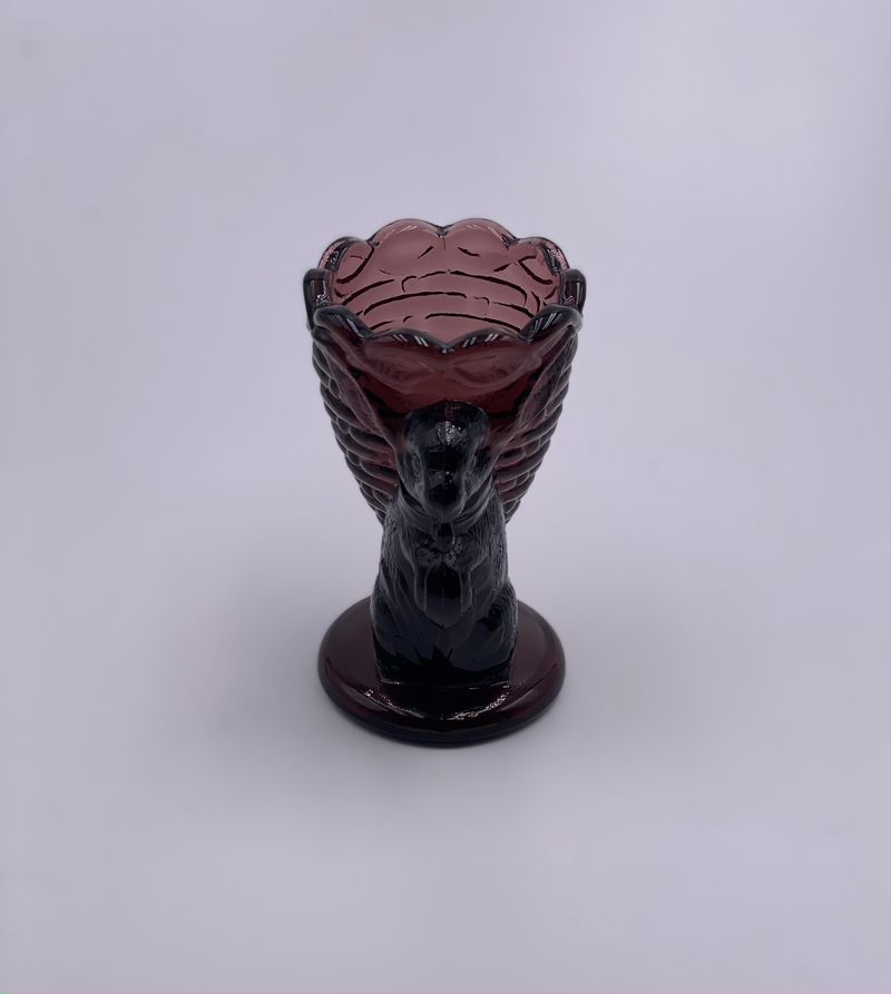 Vintage 'Bunny' Egg Cup in 'Amethyst' image 2