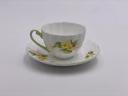Vintage Shelley 'Primrose' Teacup & Saucer image 1