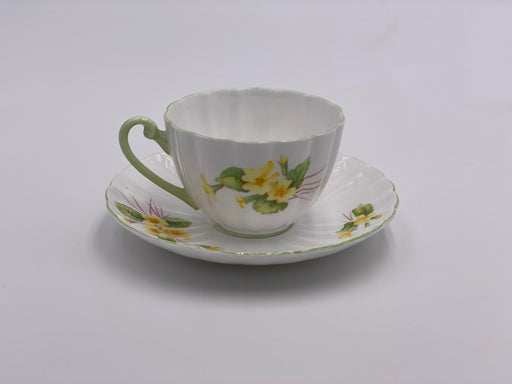 Vintage Shelley 'Primrose' Teacup & Saucer image 1