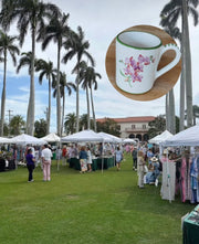 Jumbo 'Palm Beach' Orchid Mug (16 oz.) image 1