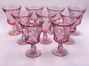 Vintage 'Jamestown' Goblet in 'Pink' image 1