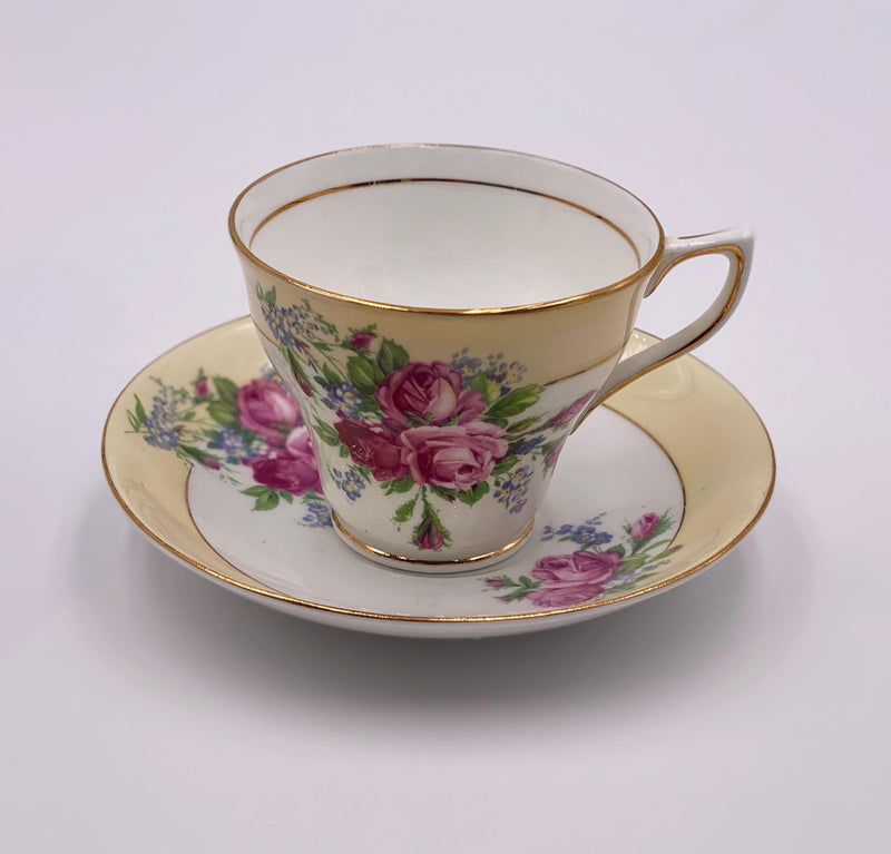 Vintage 'Rosina' Teacup & Saucer image 0
