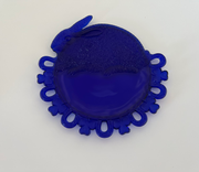 Vintage ‘Lucky Bunny’ Plate in ‘Cobalt’ image 0