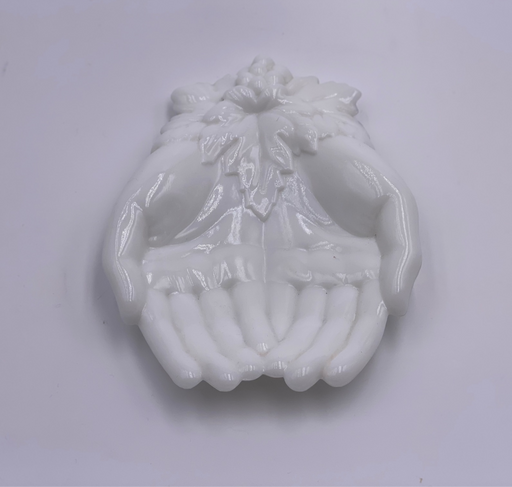 Vintage Westmoreland 'Paneled Grape' Open Hands image 0