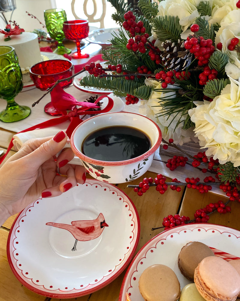 'Cardinal' Teacup and Saucer image 1