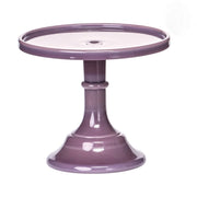 Mosser Glass 6" Cake Stand in 'Eggplant' image 0