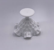 Vintage 'Thumbprint' Compote in 'Milk White' image 2