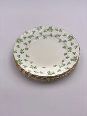 Vintage Aynsley 'Shamrock' Green Salad Plate image 2