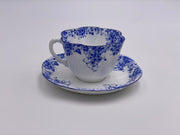 Vintage Shelley 'Dainty Blue' Teacup & Saucer image 4