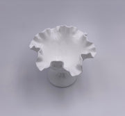 Vintage 'Thumbprint' Compote in 'Milk White' image 1