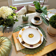Boxed Set of (4) 'Pumpkin' Plates image 1
