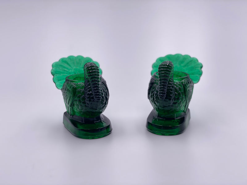 Mosser Glass 'Turkey Toothpick Holder' in 'Green' image 1