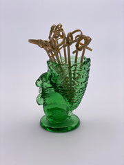 Vintage 'Bunny' Toothpick Holder (or Egg Cup) in 'Green' image 4