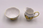 Vintage 'Royal Albert' Sugar & Creamer in 'Laburnum' image 1