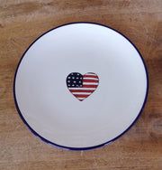 'Patriotic Blue Heart' Mug (10 oz) image 2