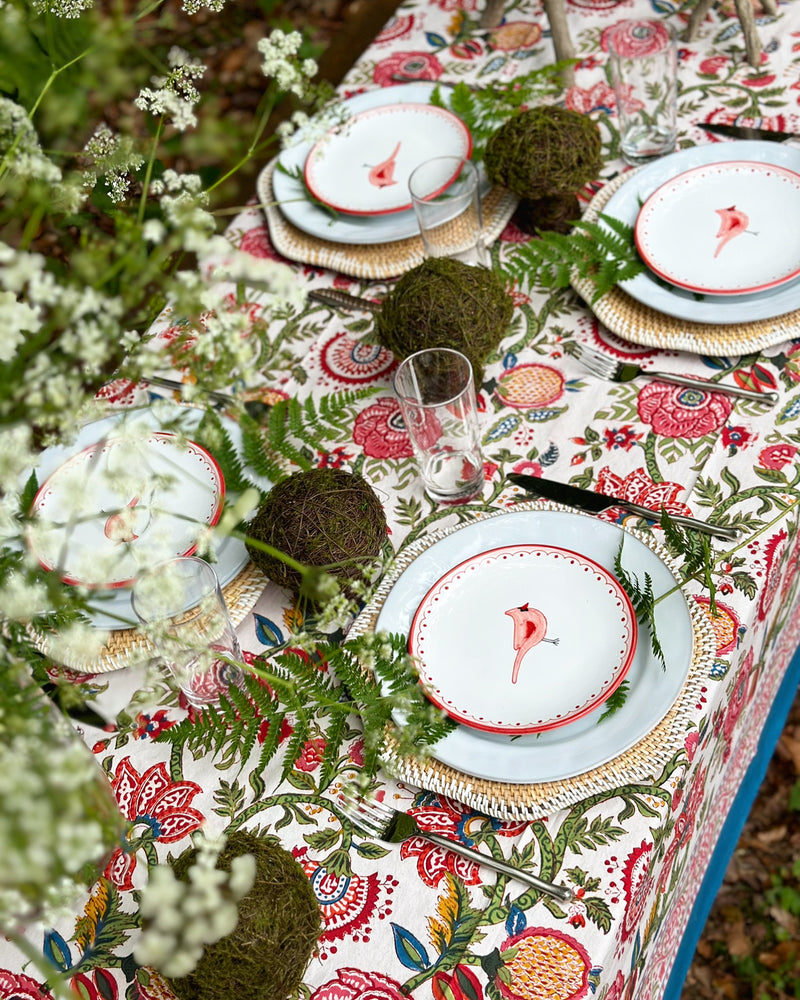 Boxed Set of (4) 'Cardinal' Plates image 1