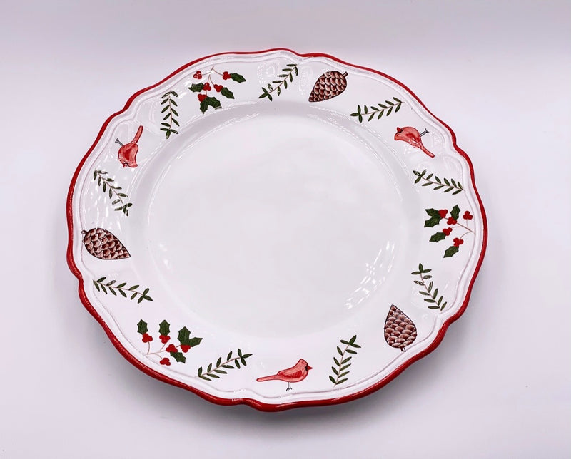 'Cardinal'  Charger/Round Scalloped Platter image 0