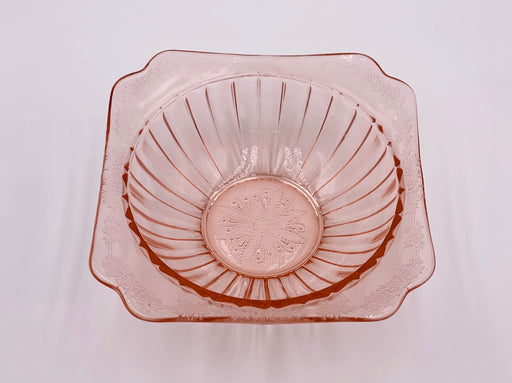 Vintage 'Poinsettia' Serving Bowl in 'Pink' image 0