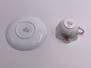 Vintage Shelley 'Stocks' Teacup & Saucer image 3