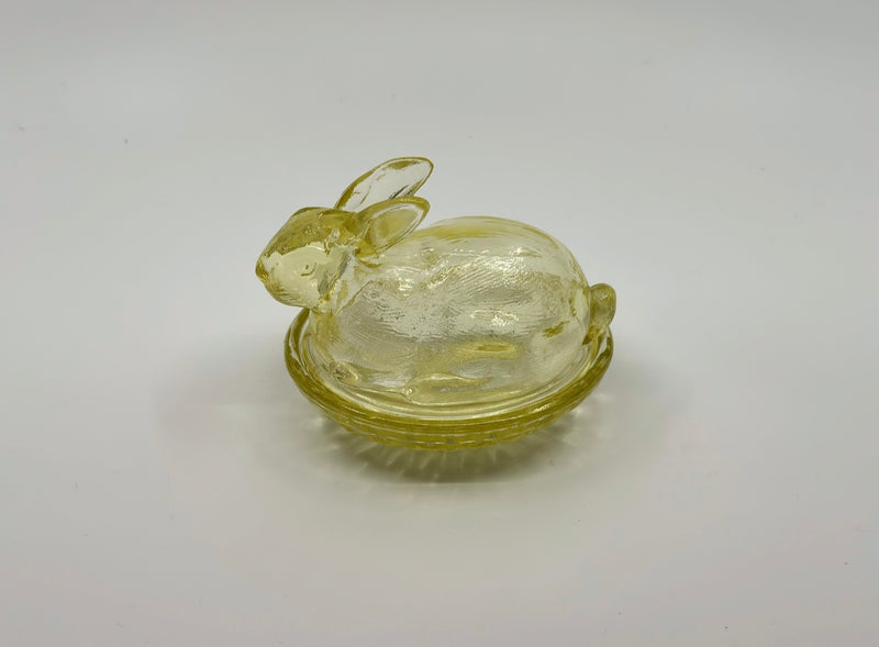 Vintage 'Westmoreland' Bunny on Nest in 'Yellow' image 0