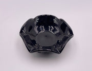 Vintage 'Paneled Grape' Bowl in 'Black' image 1
