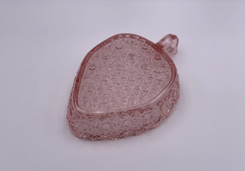 Vintage 'Daisy & Button' Heart Candy Dish in 'Pink' image 3