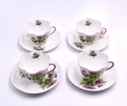 Vintage Shelley 'Thistle' Teacup & Saucer image 3
