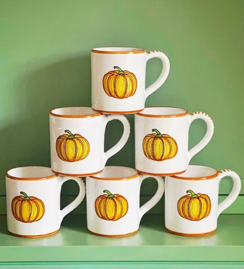 Boxed Set of (4) 'Pumpkin' Mugs image 0