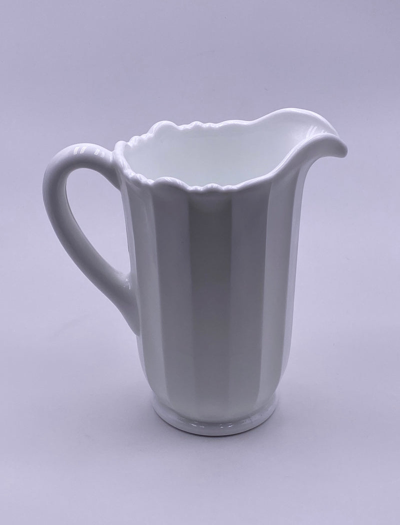 Mosser Glass 'Panel' Pitcher in 'Milk White' image 3