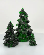 ‘Small' Glass Tree in 'Hunter Green' image 1