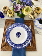 Blue ‘Turkey' Plate image 1