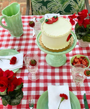 ‘Panel' Glass Pitcher in 'Jadeite' image 1