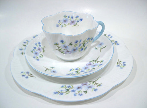 Vintage Shelley 'Blue Rock' Luncheon Set (3 pieces) image 0
