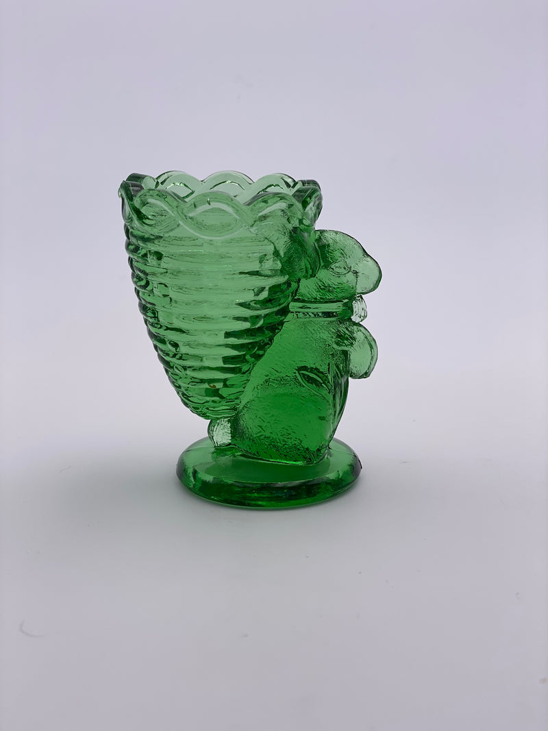 Vintage 'Bunny' Toothpick Holder (or Egg Cup) in 'Green' image 2