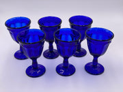 Vintage 'Mid-Century' Goblet in 'Cobalt' image 2
