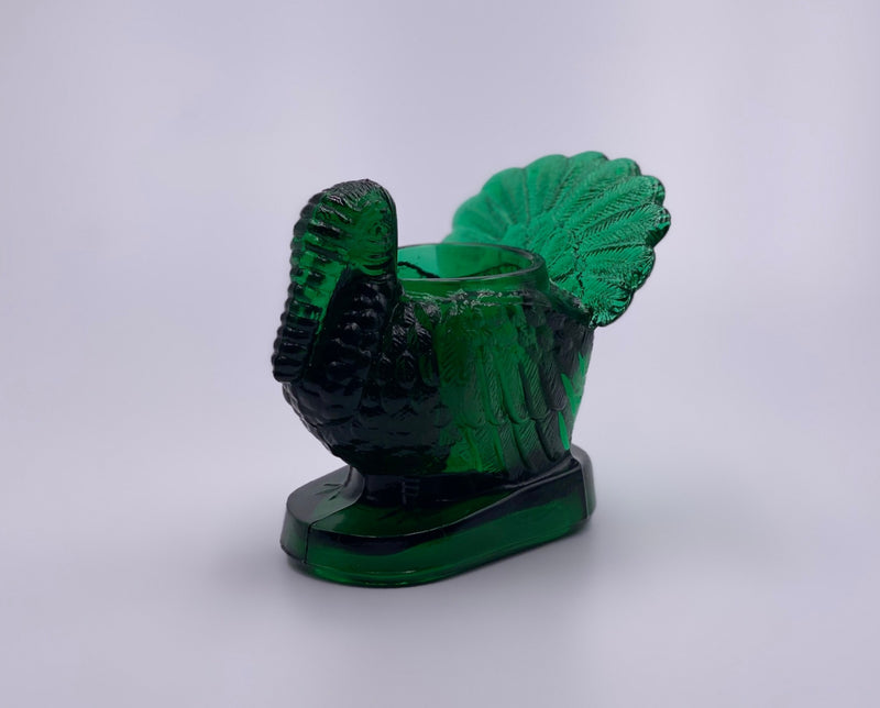 Mosser Glass 'Turkey Toothpick Holder' in 'Green' image 0