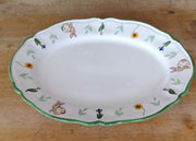 'Bunny' Oval Scalloped Platter image 0