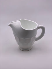 Mosser Glass 'Georgian' Pitcher in 'Milk White' image 0