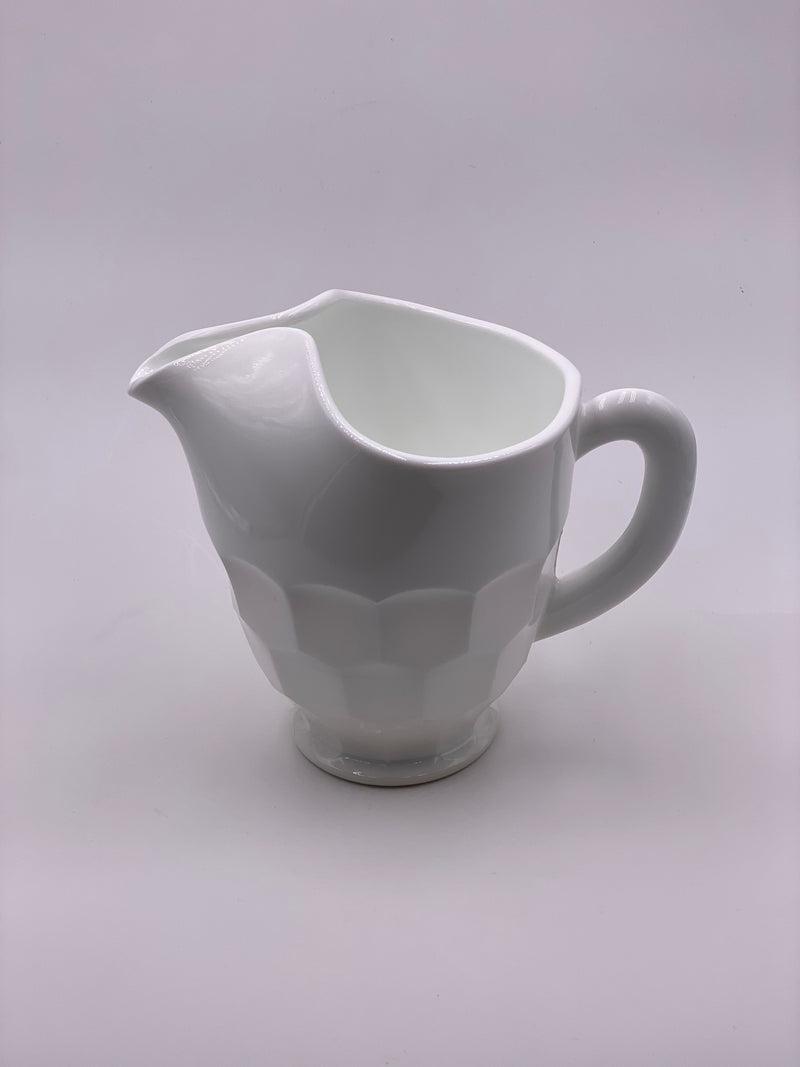 Mosser Glass 'Georgian' Pitcher in 'Milk White' image 0