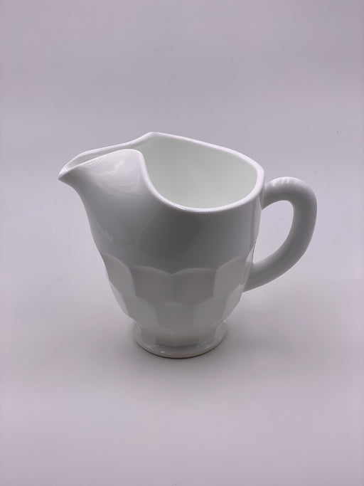 Mosser Glass 'Georgian' Pitcher in 'Milk White' image 0