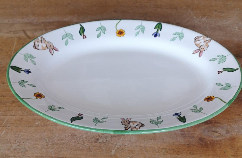 'Bunny' Oval Plate  image 0