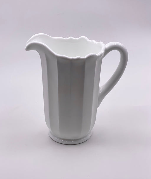 Mosser Glass 'Panel' Pitcher in 'Milk White' image 0