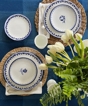 Blue 'Baroque' Dinner Plate (11 inch) image 3