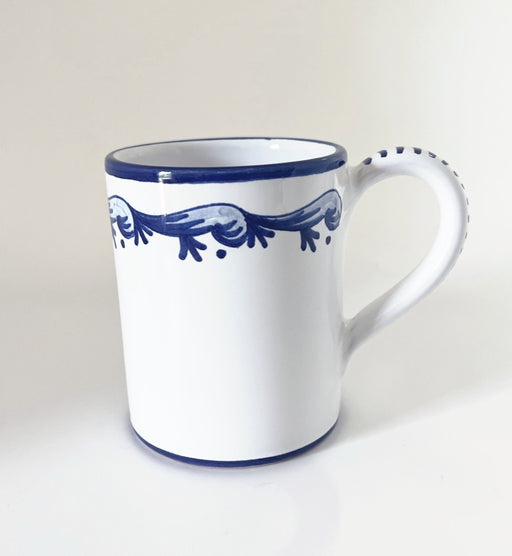 Blue 'Baroque' Jumbo Mug (16oz) image 0