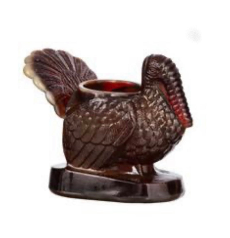Mosser Glass 'Turkey Toothpick Holder' in 'Rootbeer' image 0