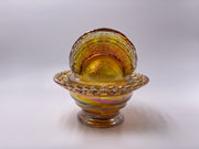 Mosser Glass 'Turkey on Basket' in 'Marigold' image 3