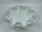 Vintage 'Silver Crest' Ruffled Bowl image 0
