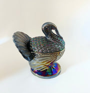 Vintage 'Covered Turkey' in 'Amethyst Carnival' image 0